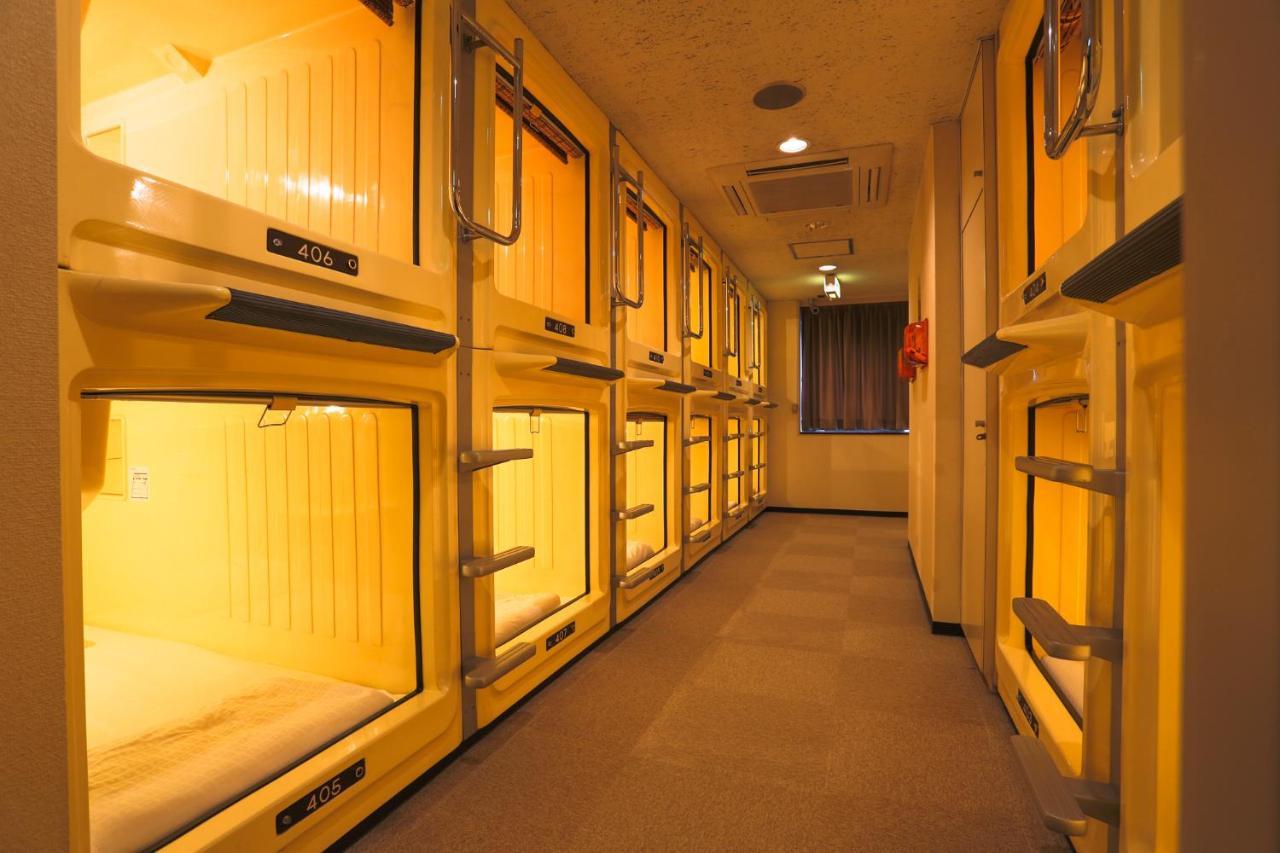 Hotel Capsule Land Yushima Tokio Exterior foto